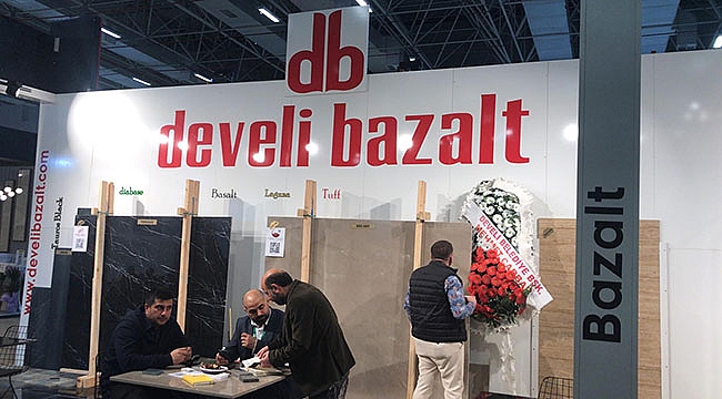 Özel Haber/ Develi, İzmir Fuarında Doğal Taşlarımız İle Temsil Edildi