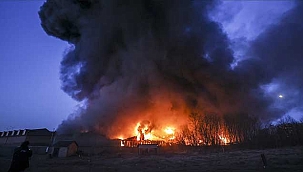 Rus güçleri yine başkent Kiev'i hedef aldı