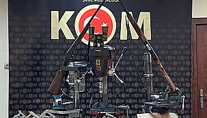 Silah kaçakçılarına dev operasyon: 44 gözaltı !