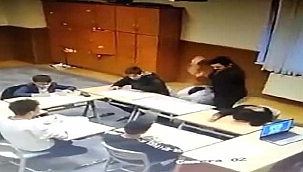 Şok eden görüntüler! Özel yurtta çocuklara şiddet uygulayan görevli...