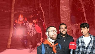 Türk bayrağını yerine asmak için Uludağ'a tırmanıp mahsur kalan 3 genç...