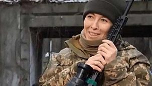Ukraynalı keskin nişancı Olena...