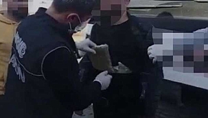 Vücuduna sarılı halde 8 kilo 400 gram eroin bulundu: 2 tutuklama!