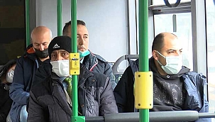Yeni maske kararını yanlış anlayanlar otobüste tartışma çıkarttı
