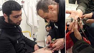 Acil serviste itfaiyeden operasyon!