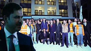 Bakan Kurum'dan, TOKİ şantiyesi çalışanlarıyla iftar 