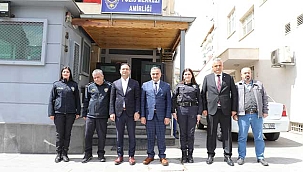 Başkan Cabbar'dan Polis Haftası Ziyareti