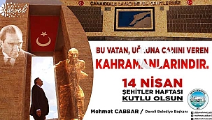 Başkan Cabbar'dan Şehitler Haftası Mesajı