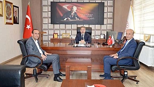 Başkan İlmek'ten İl Sağlık Müdürü Benli'ye Ziyaret