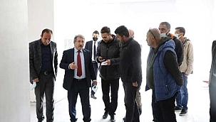 Başkan İlmek ve İl sağlık Müdürü Benli'den İncesu Devlet Hastanesi'nde İnceleme