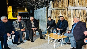 Başkan Turan, Aşağı Everek Mahallesi'nde Vatandaşla Buluştu