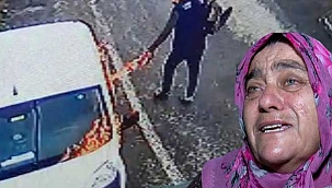 Benzin döküp annesini yakmak isteyen şüpheli...