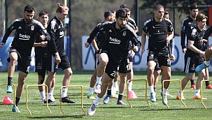 Beşiktaş'ta GZT Giresunspor maçı hazırlıkları devam ediiyor