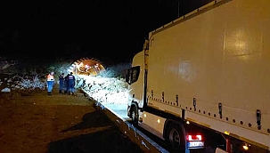 Bolu Dağı'nda toprak kayması sonucu TEM Otoyolu trafiğe kapandı