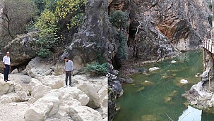 Çal Kanyonu suyuna kavuştu