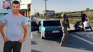 Cinayet şüphelisi yakalanacağını anlayınca...