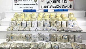 Dev uyuşturucu operasyonu! İran sınırında 127 kilo eroin ele geçirildi