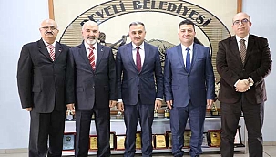 Develililer Kültür ve Yardımlaşma Derneği'nden Başkan Cabbar'a Zİyaret