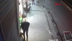 Düşen pencereden kıl payı kurtuldu