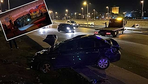 El frenini çekmeyi unutunca...