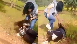 Erkek arkadaşı ile görüşen kadını...