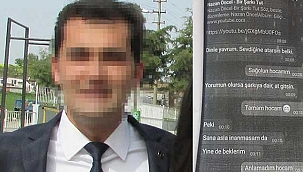 Flaş Haber! Öğrencisini mesajla taciz eden öğretmene hapis cezası!