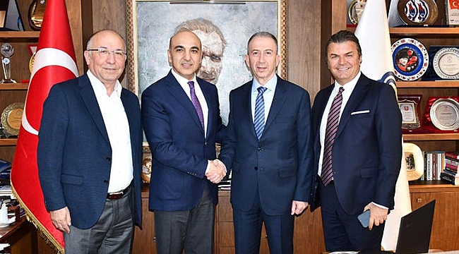 Galatasaray Başkan Adayı Öztürk'ten, Bülent Kerimoğlu'na ziyaret