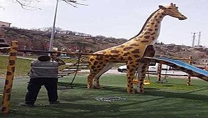 İncesu Beediyesi, Parklarda Çalışmalarda Bulundu