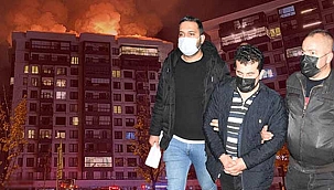 İşine son verilince binada yangın çıkaran kapıcıya...