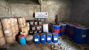 Jandarmadan uyuşturucu imal eden şüpheliyedev operasyon!