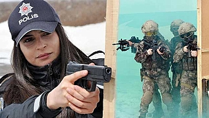 Kadın polislerden nefes kesen eğitim!