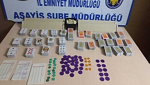 Kayseri'de 22 kişiye 40 bin TL 'kumar' cezası