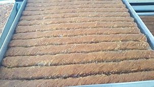 Kayserin Burma Kadayıfı Develiden Gidiyor