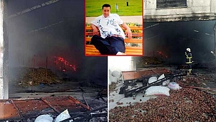 'Kuşum kaçtı' diyerek çatısına çıktığı fabrikayı ateşe verdi