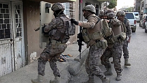  Mersin'de terör operasyonu