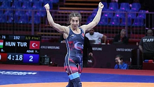 Milli güreşçi Yasemin Adar Yiğit, 5’inci kez Avrupa şampiyonu!