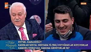  Nihat Hatipoğlu'nun tepkisi gündem oldu. Photoshop sorusu sosyal medyayı salladı