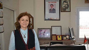 Ölen eşinin engelliler için projesini muhtar olup gerçekleştirdi