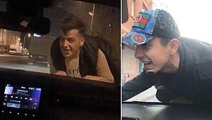 Otomobilin kaputunda tehlikeli yolculuk! Kazaya davetiye...