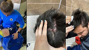 Saha karıştı! Kadın futbolcular rakiplerine saldırdı