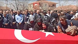 Şehit polis, son yolculuğa uğurlandı