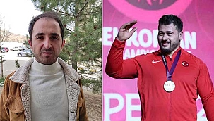 SMA hastası Eslem'in babasından Milli güreşçi Rıza Kayaalp'e teşekkür!