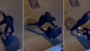 Sokak ortasında akılalmaz olay! Kadını...