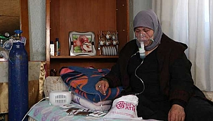 Solunum cihazı bolunca eve mahkum kaldı