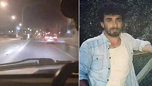 Sosyal medyada canlı yayın yaparken kaza yapan sürücü...