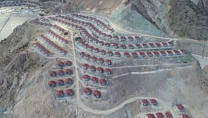 Su altında kalacak Yusufeli’nin yeni yerleşim yerinde 3 etap tamamlandı