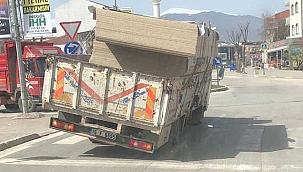 Sunta yüklü kamyonetle tehlikeli yolculuğa rekor ceza!
