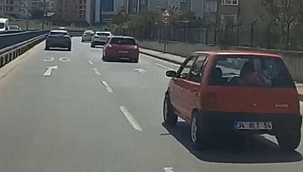 Trafikte çocuk sürücü