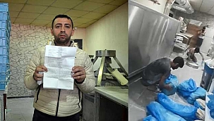 Tüm Türkiye'nin konuştuğu fırın sahibi konuştu! Yere dökülen unlarla lavaş...