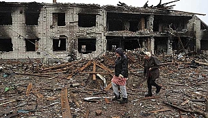 Ukrayna ordusunun yeniden kontrolü sağladığı Çernigiv'de...